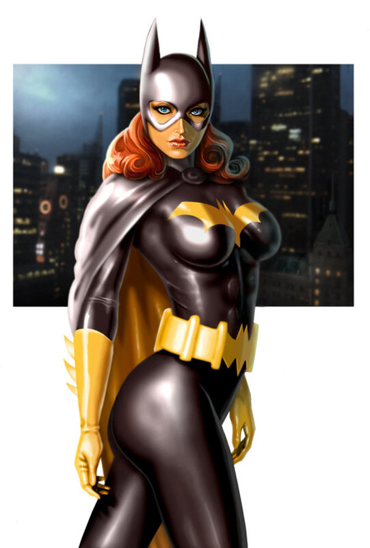 Batgirl in Gotham City