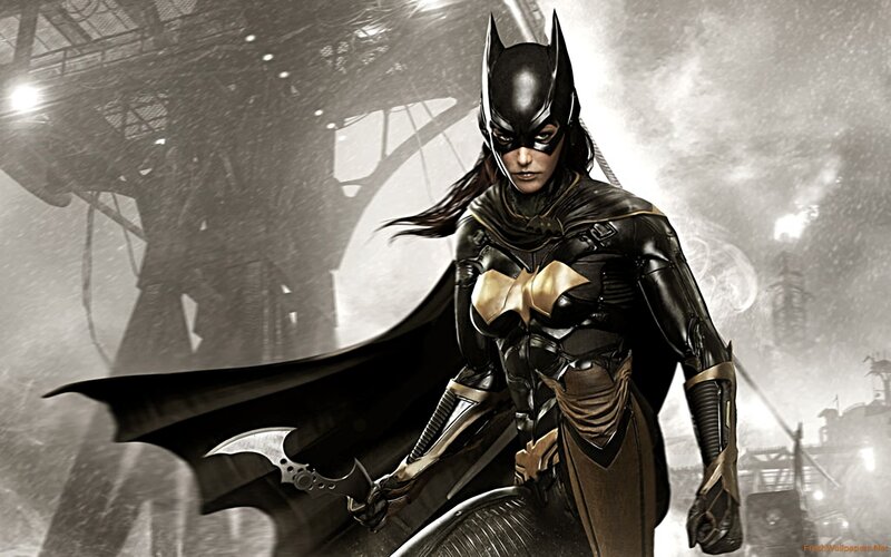 Batgirl in Rain — Black