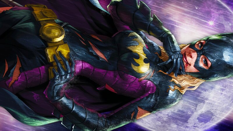 Batgirl in Space — Purple