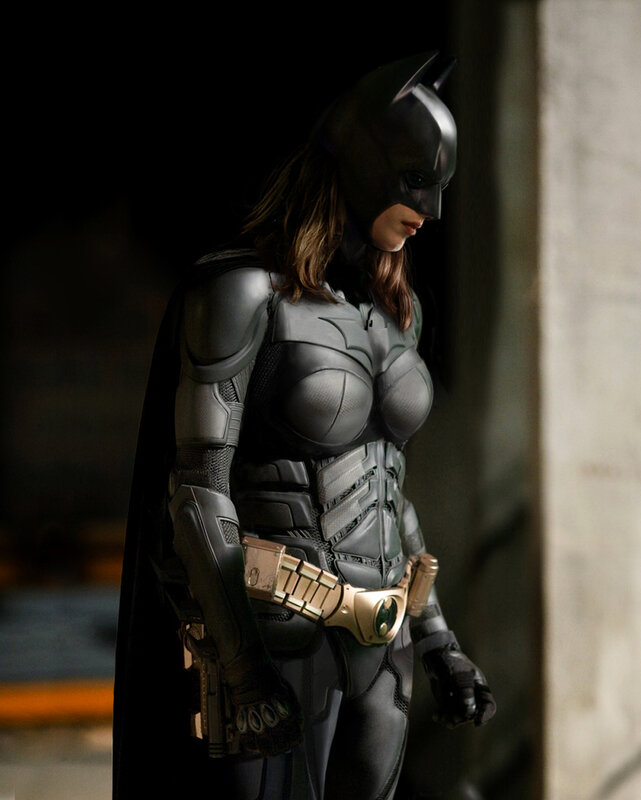 Batgirl in tactical suit