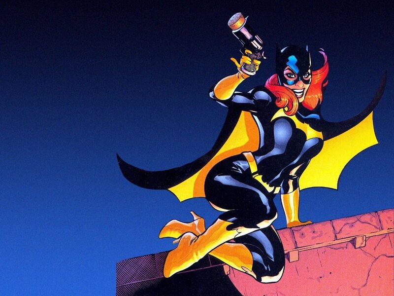 Batgirl on Rooftop