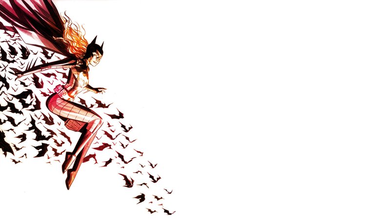 Batgirl with Bats