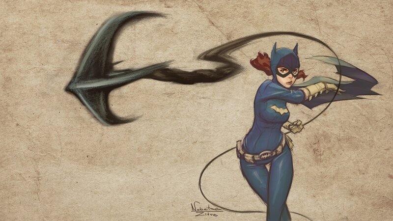 Batgirl with Whip