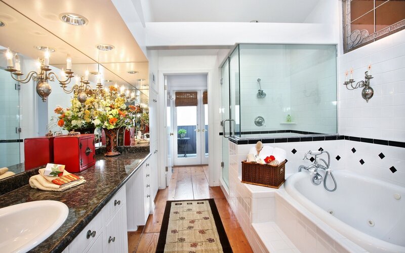 Bathroom Interior — White