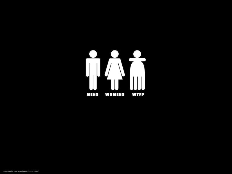 bathroom sign humor
