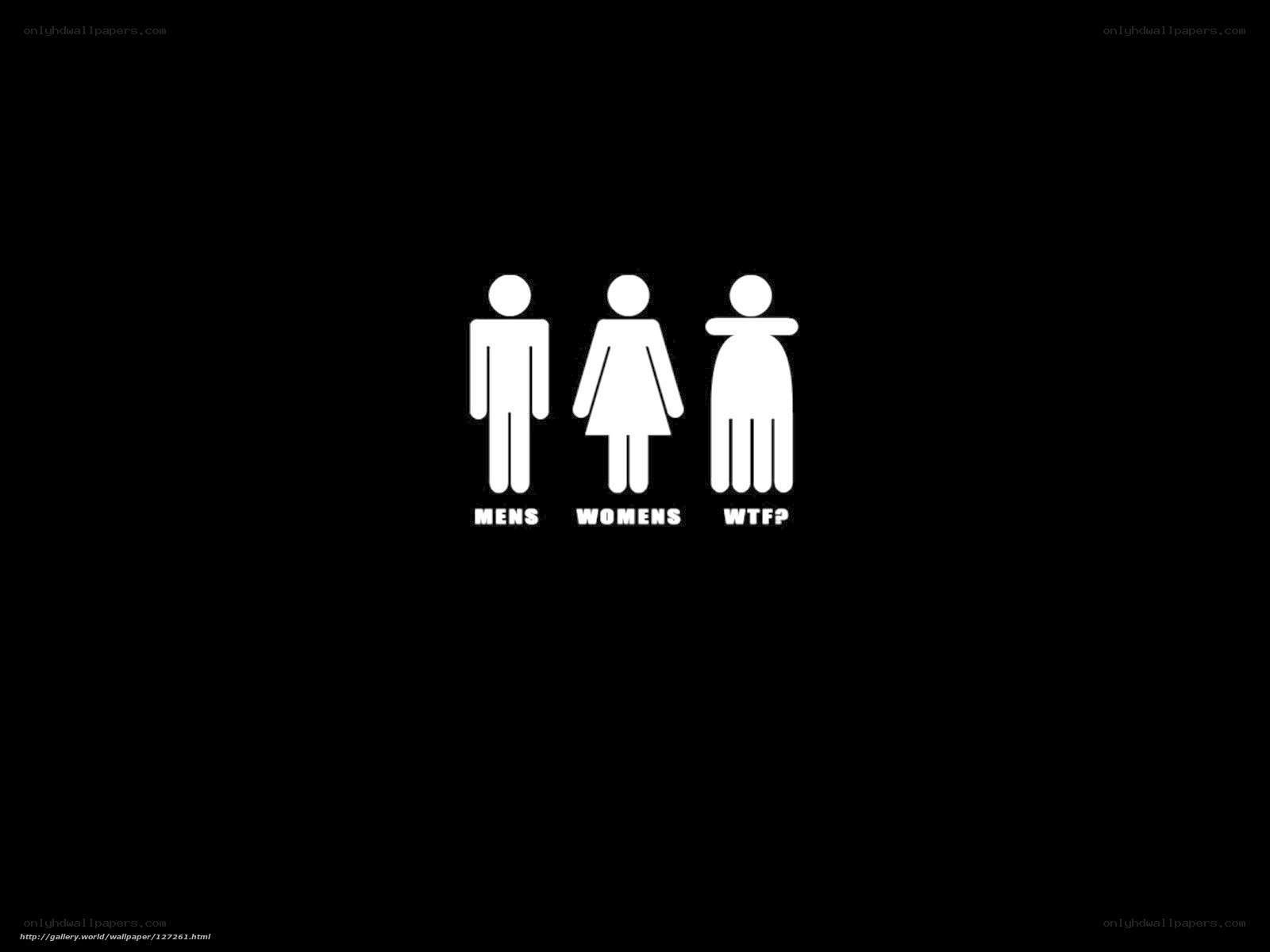 bathroom sign humor