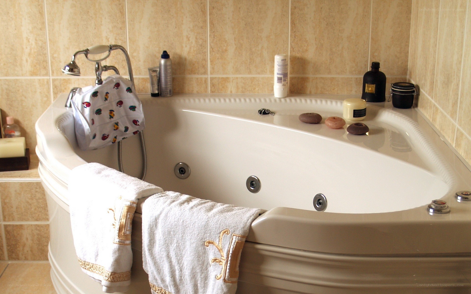 Bathroom with jacuzzi tub
