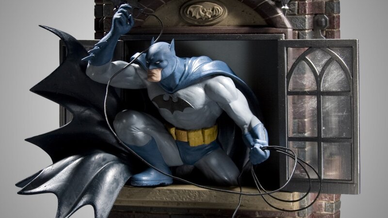 Batman Action Figure — Blue, Dramatic