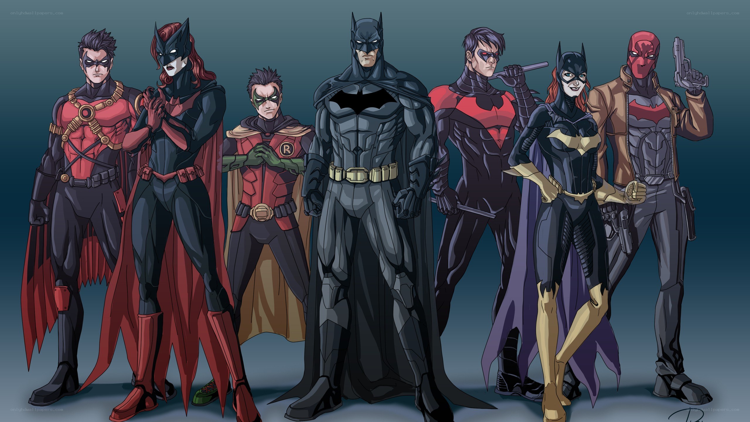 Batman and allies group