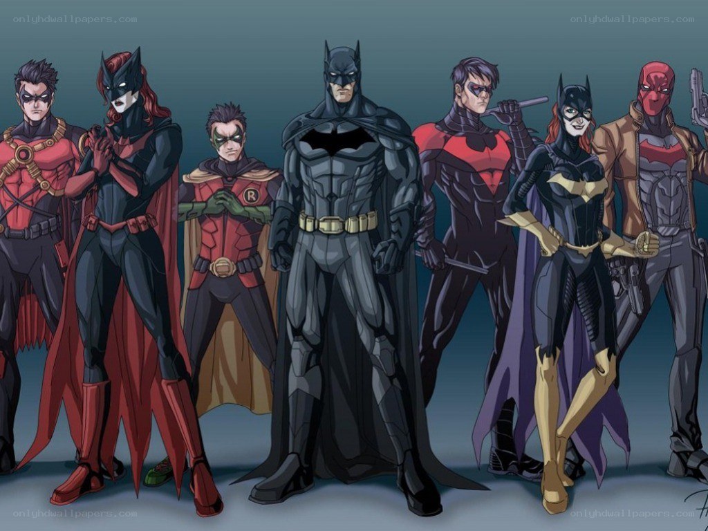 Batman and allies group