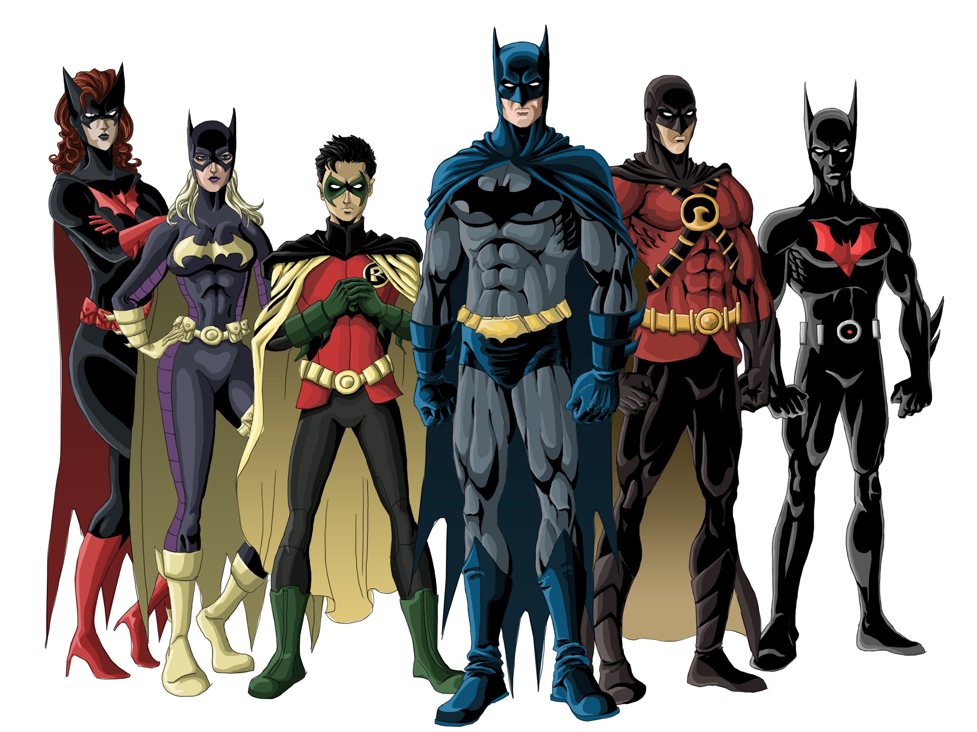 Batman and allies lineup