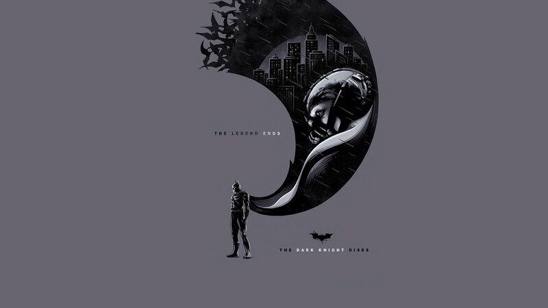 Batman and Bane in City