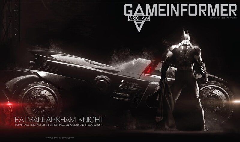 Batman and Batmobile — Black, Dramatic