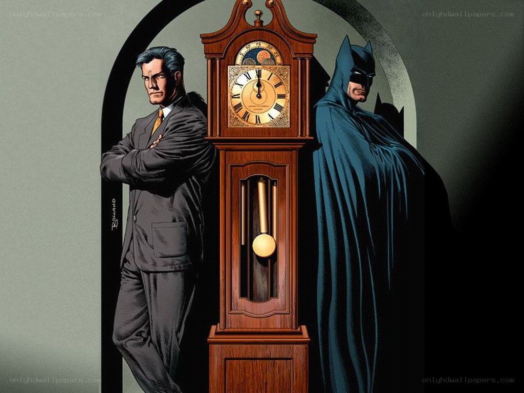 Batman and Bruce Wayne