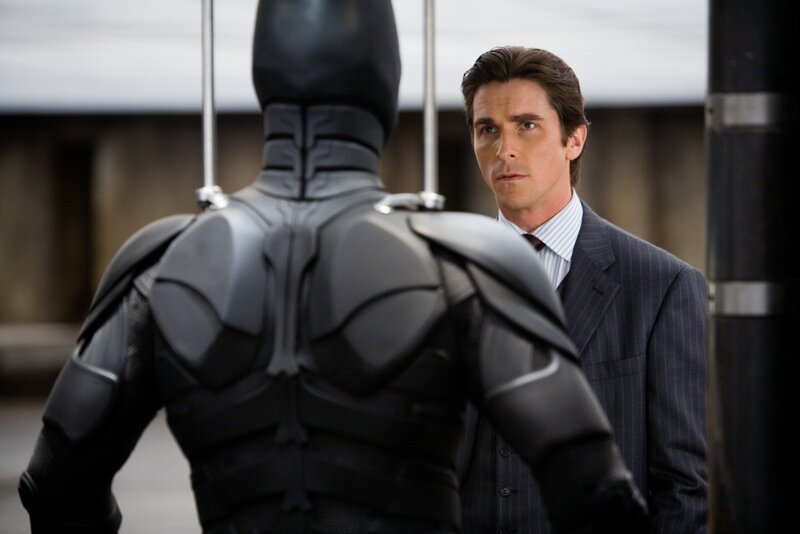 Batman and Bruce Wayne — Black, Dramatic, Photograph