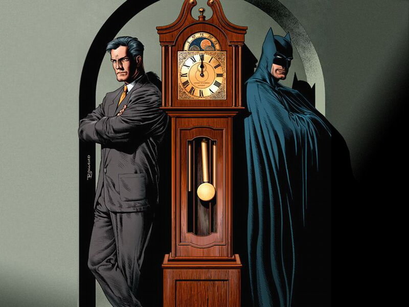 Batman and Bruce Wayne — Black