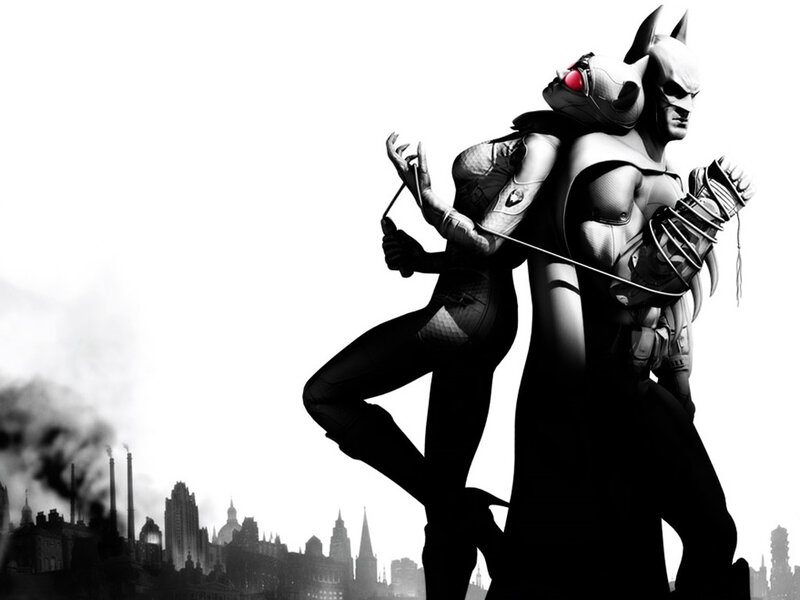 Batman and Catwoman — Black, Dramatic