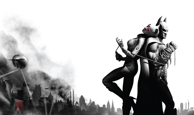 Batman and Catwoman in Gotham