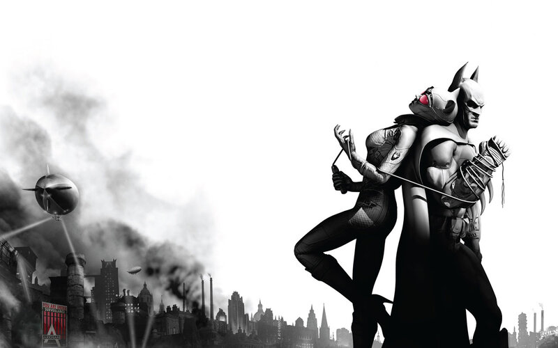 Batman and Catwoman in Gotham