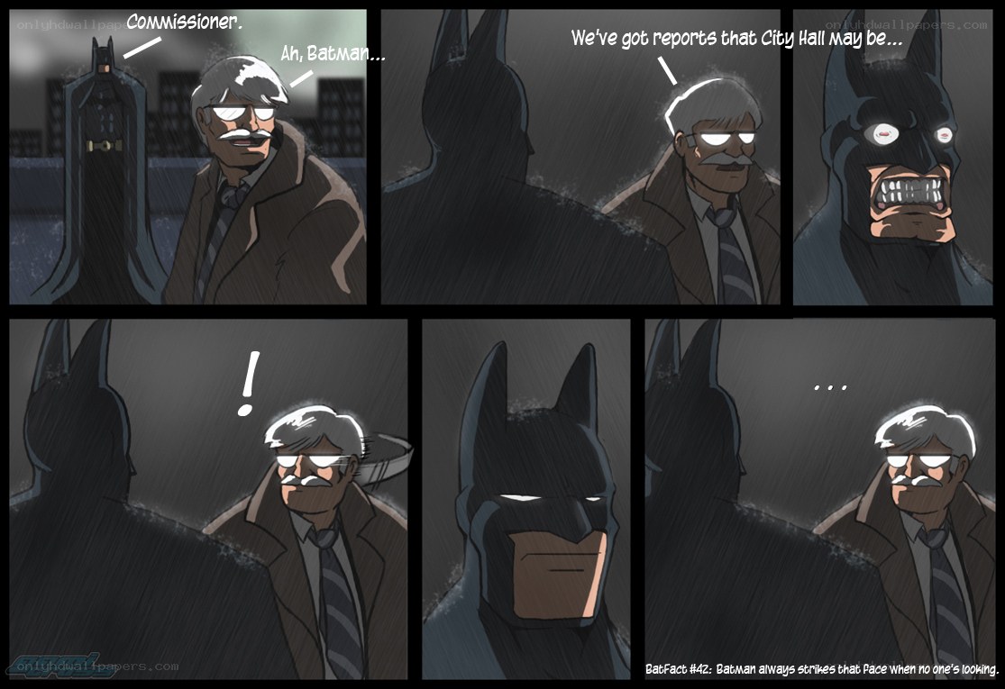 Batman and Commissioner Gordon