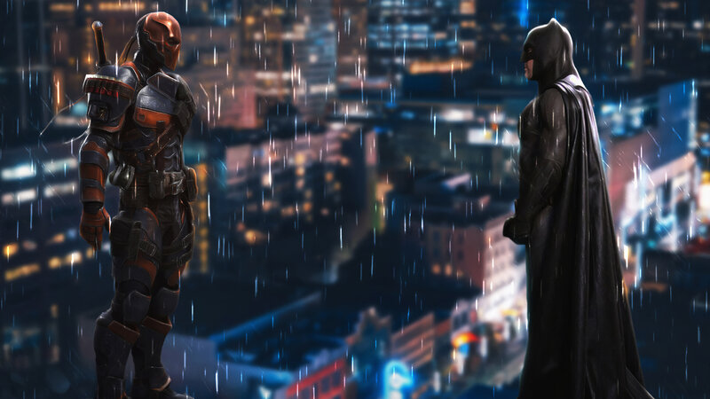 Batman and Deathstroke