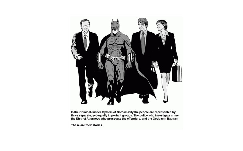 Batman and Gotham officials