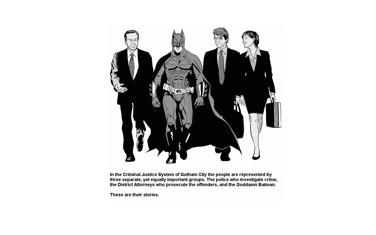 Batman and Gotham officials
