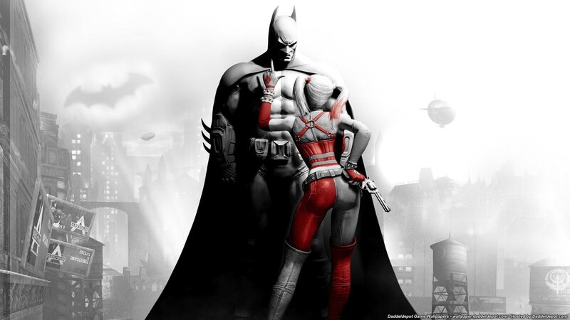 Batman and Harley Quinn in Gotham