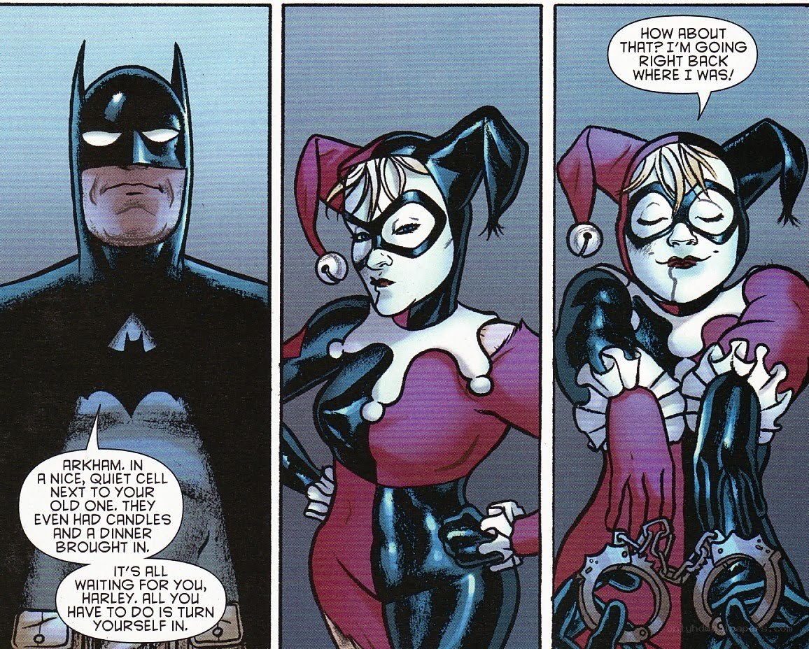 Batman and Harley Quinn
