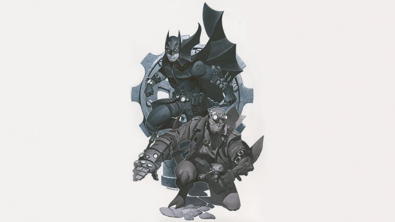 Batman and Hellboy