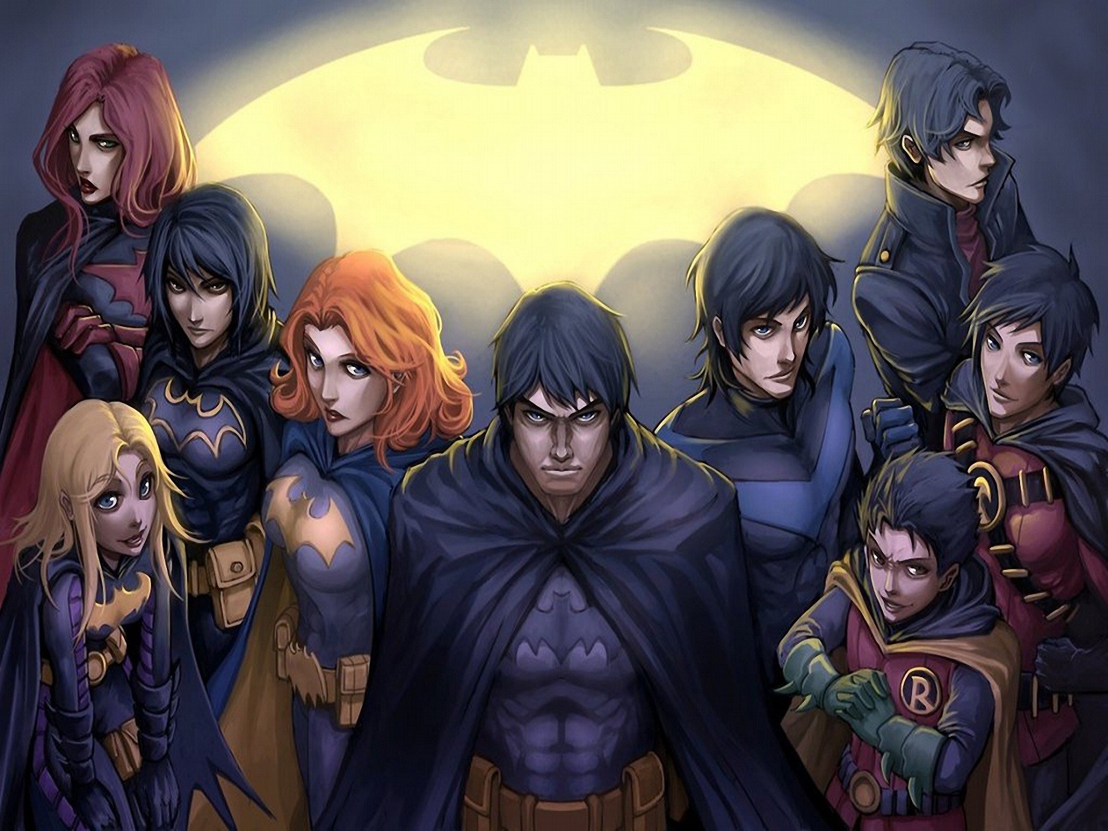 Batman and his allies