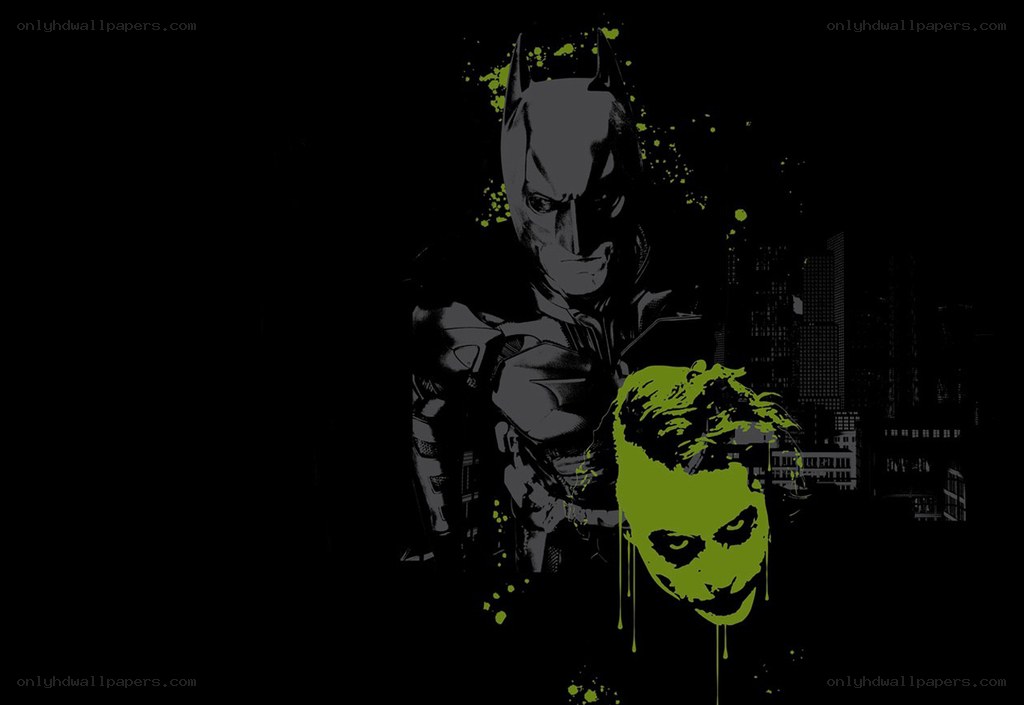 Batman and Joker artwork