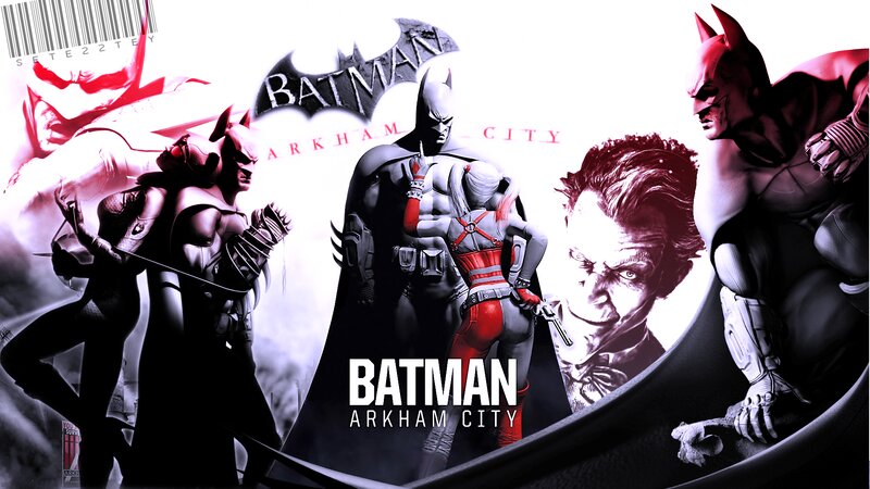 Batman and Joker — Black, Dramatic, Digital Art