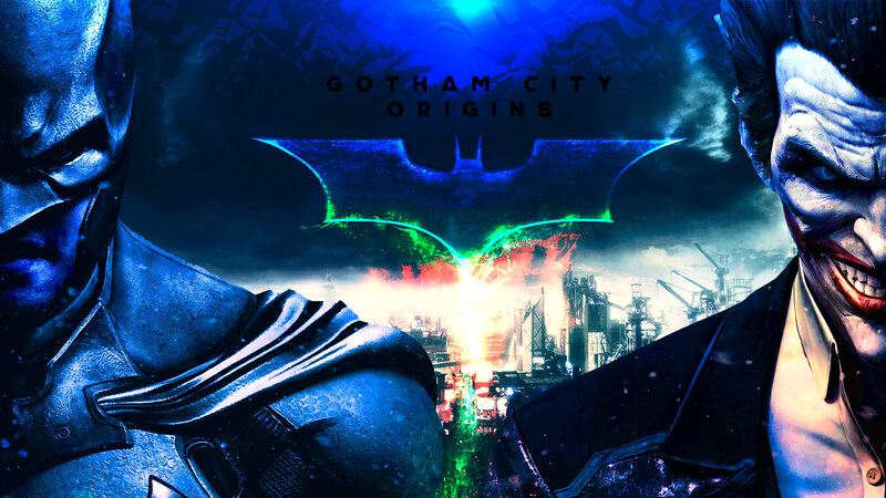 Batman and Joker — Blue