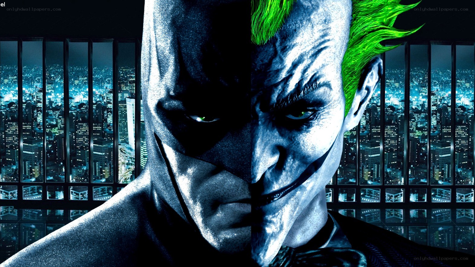 Batman and Joker face-off