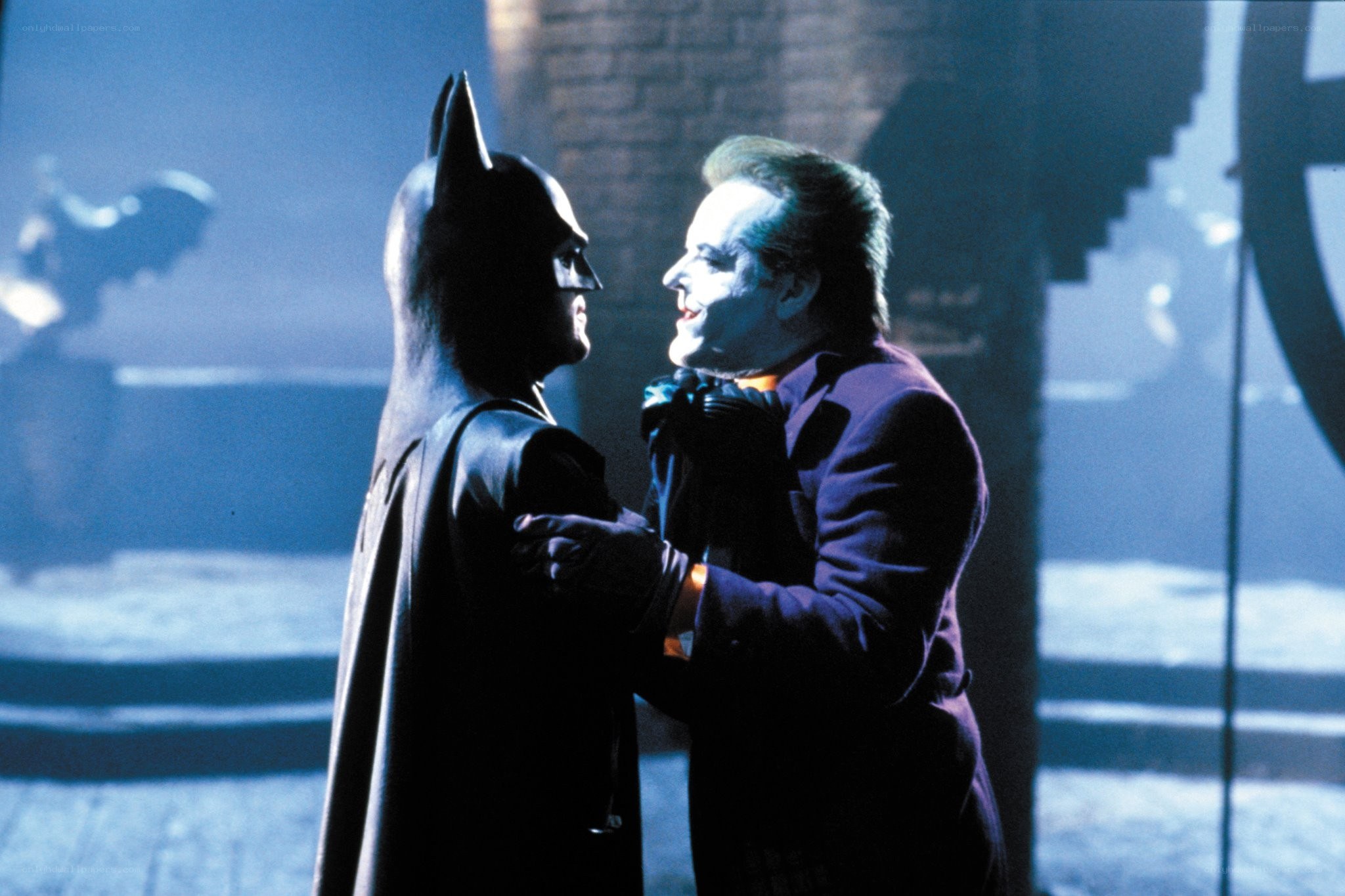 Batman and Joker face-off