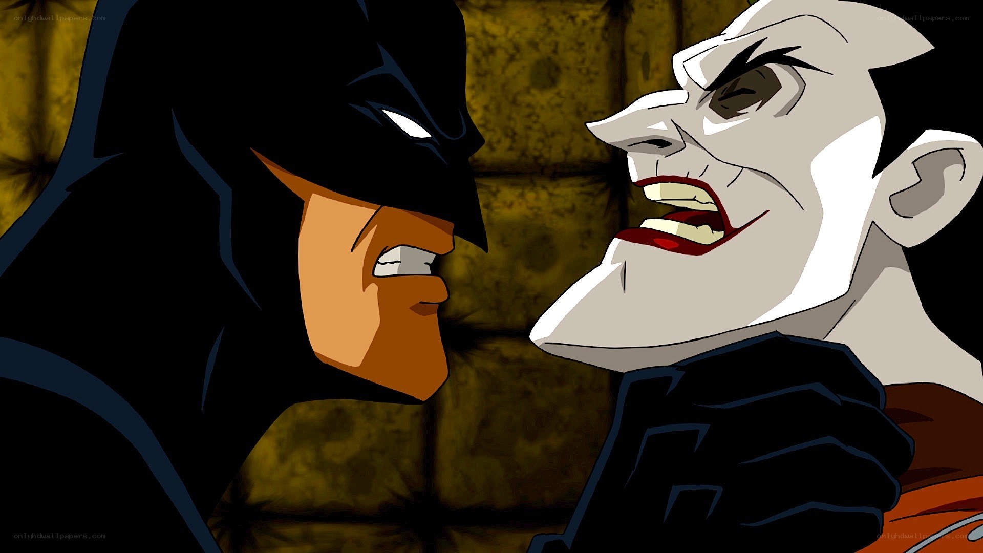 Batman and Joker face-off