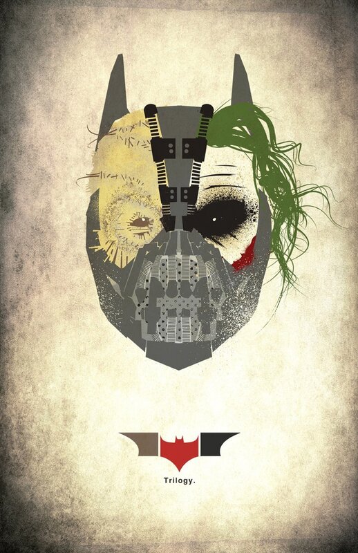Batman and Joker Masks