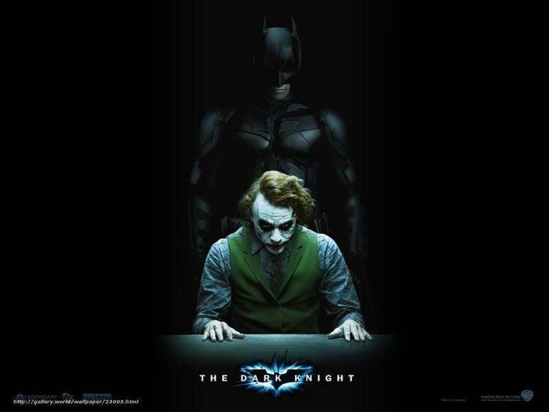 Batman and Joker poster