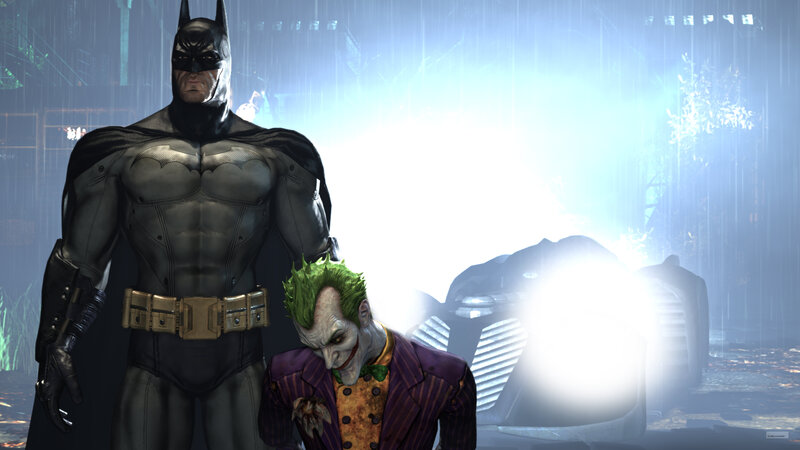 Batman and Joker Standing