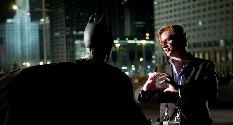 Batman and Man in Suit