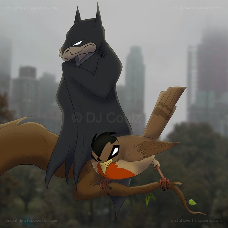Batman and Robin bird