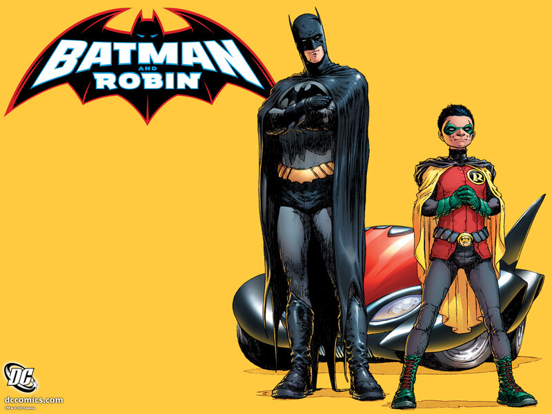Batman and Robin Characters — Yellow