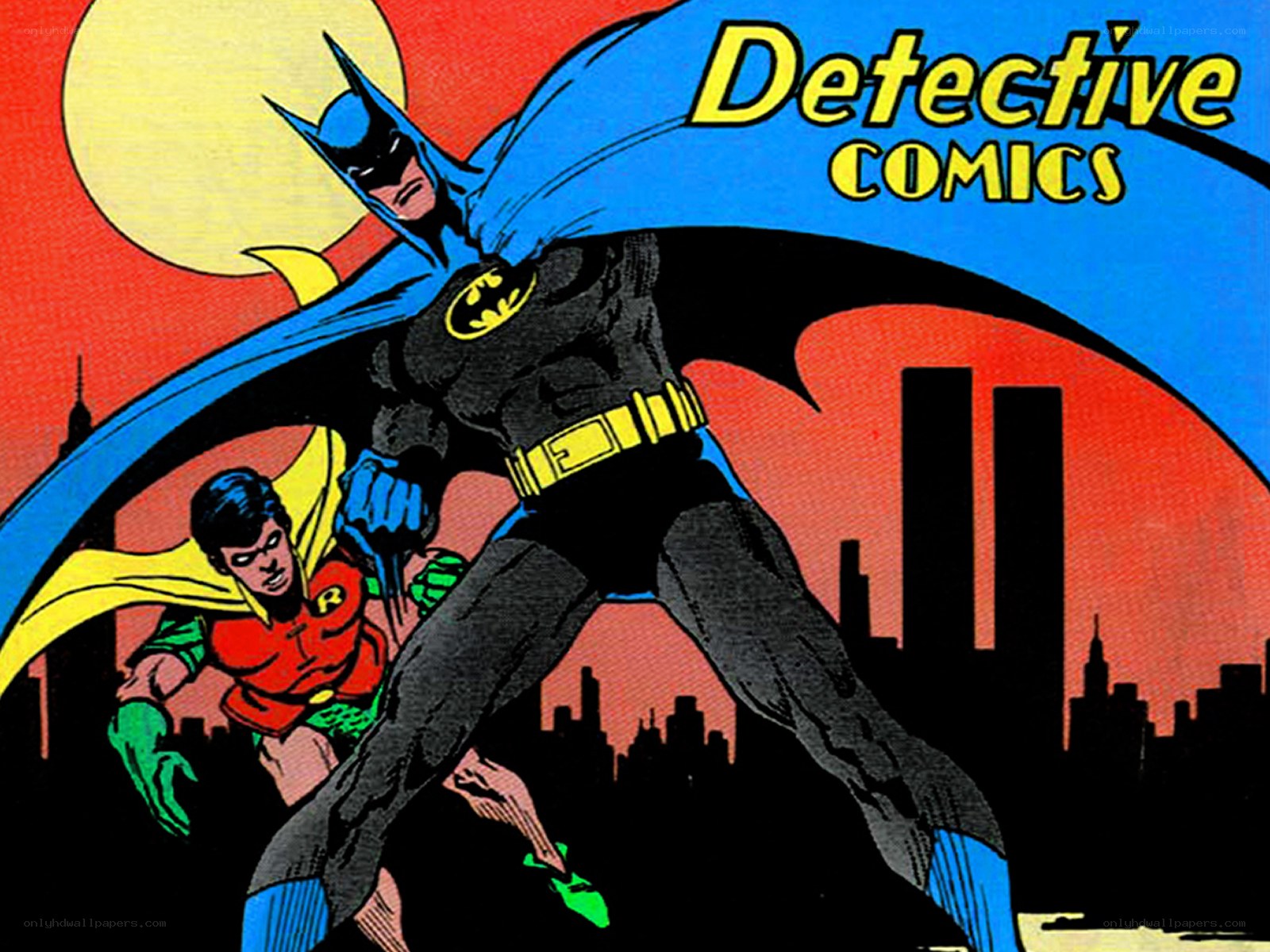 Batman and Robin cover art