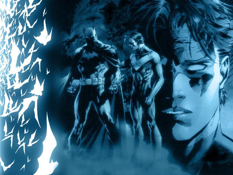 Batman and Robin Standing