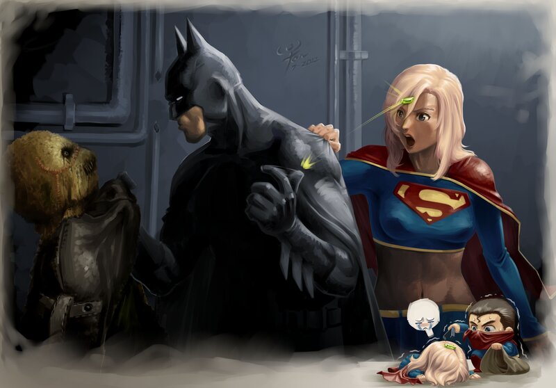 Batman and Supergirl