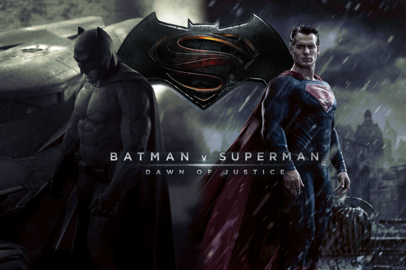 Batman and Superman — Black, Dramatic