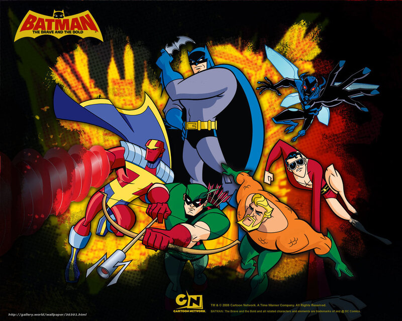 Batman and the Brave and the Bold team