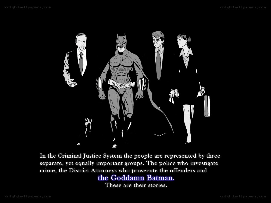 Batman and the Criminal Justice System