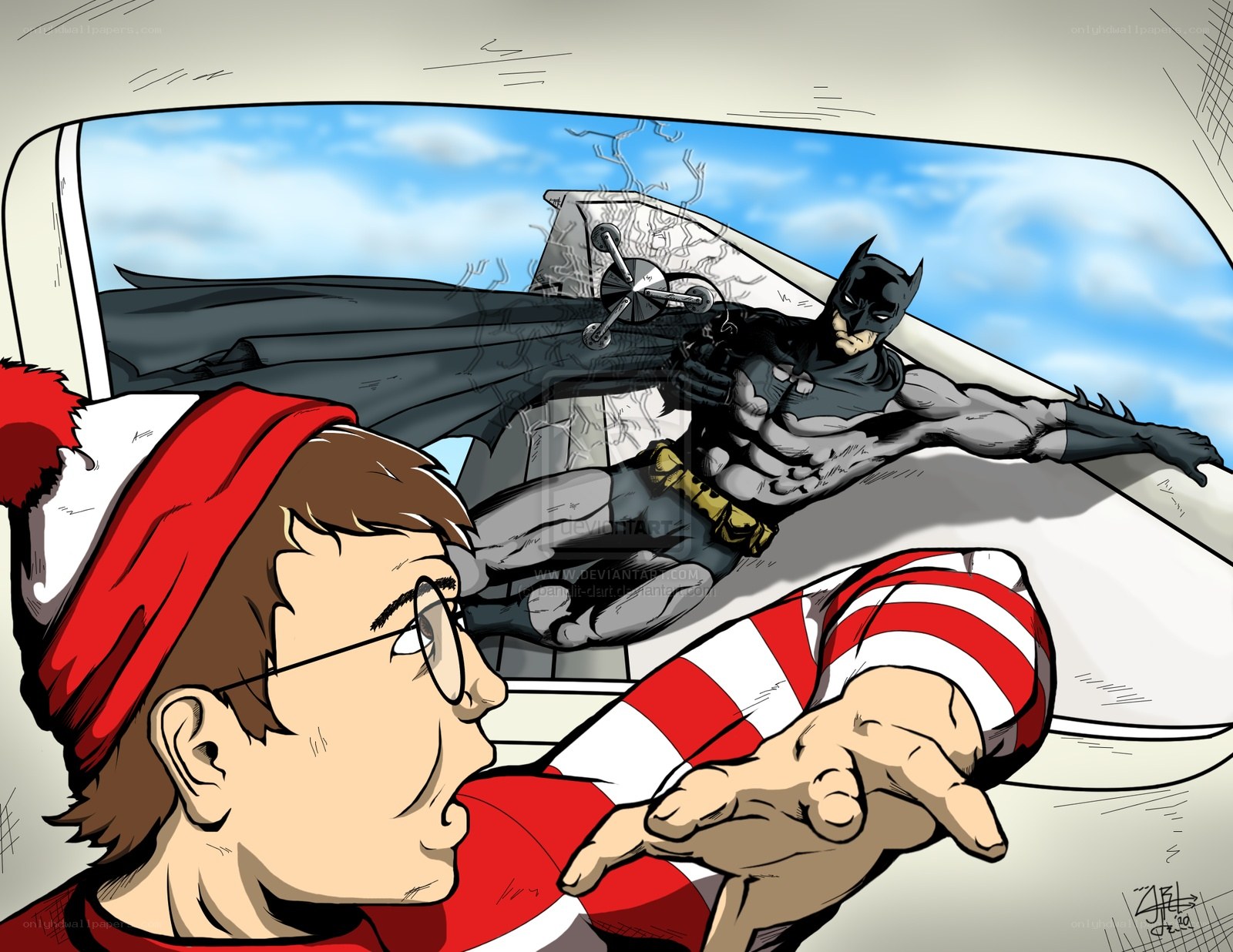 Batman and Where's Waldo?